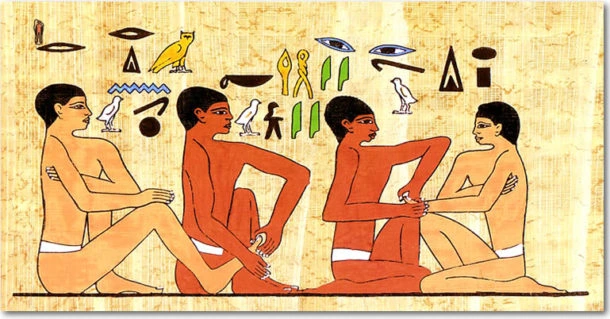 reflexologie pieds Egypte